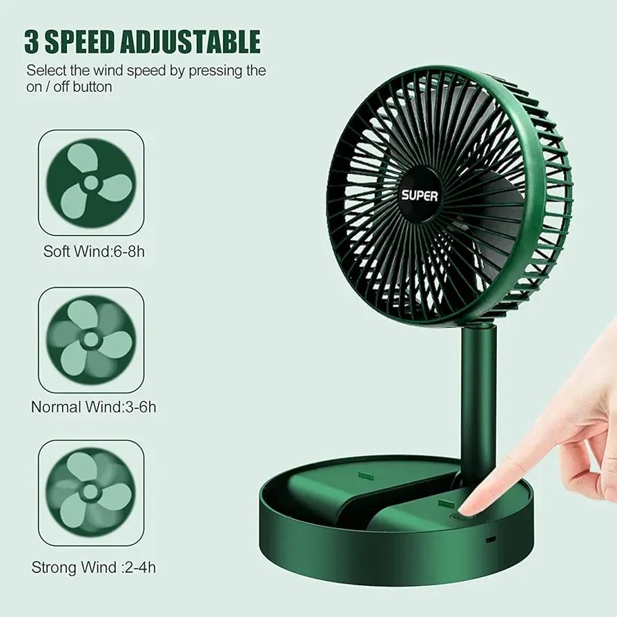 Portable cooling fan
