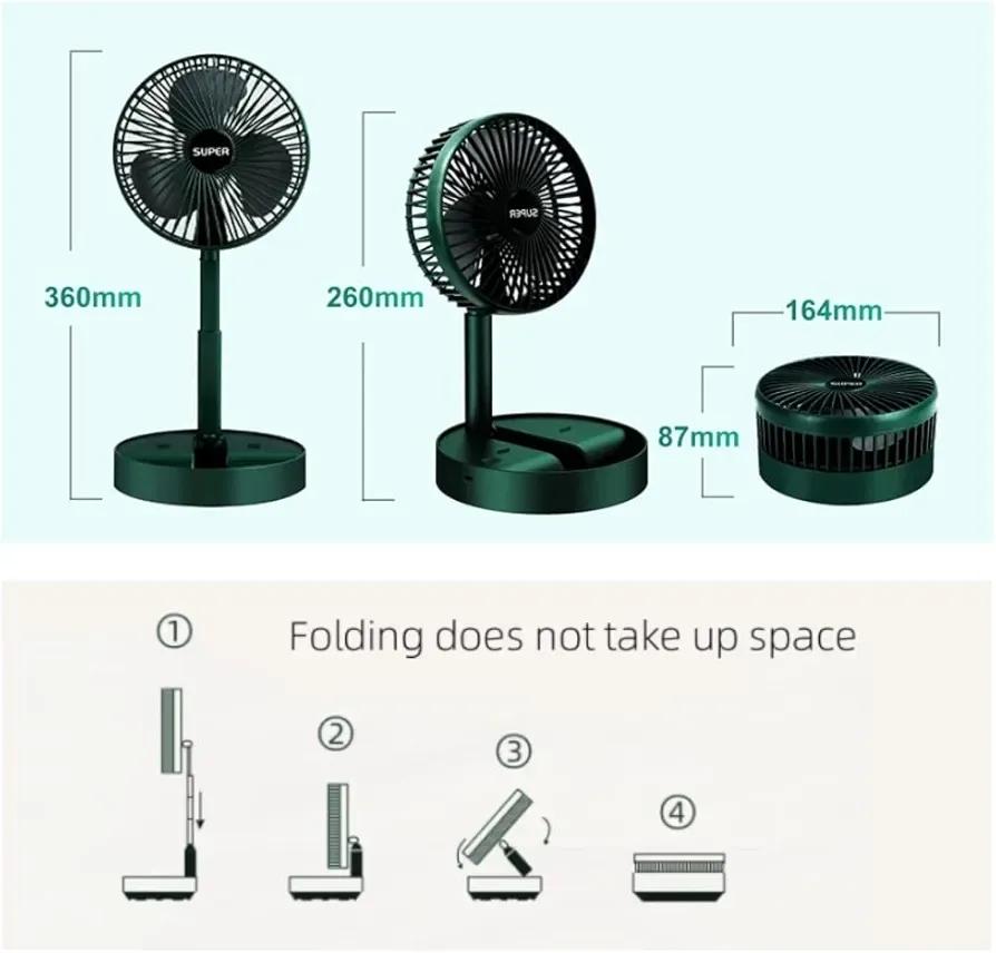 Portable cooling fan