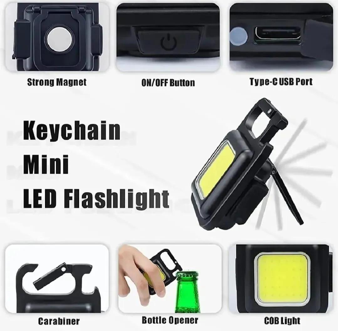 Key chain light and emergency light