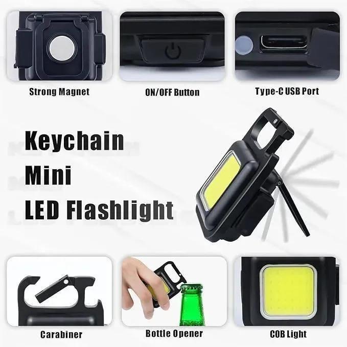 Key chain light and emergency light