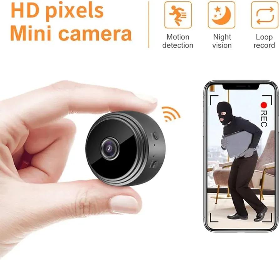 Mini Clear Vision Camera Black Long Range
