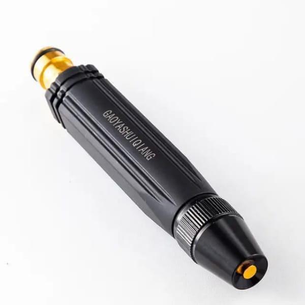 Water Pressure Nozzle Black Gold ABS 3 Spray