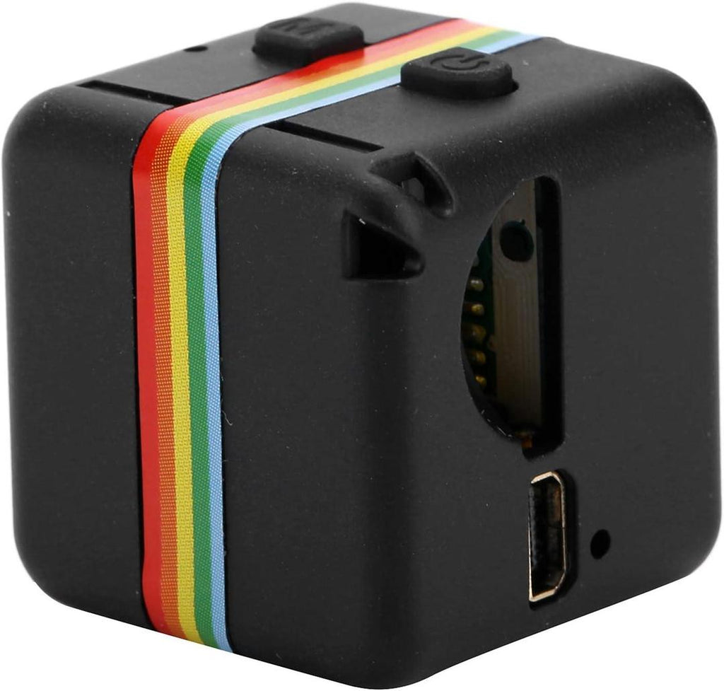 Rechargeable Black Camera 3cm Clear Vision Portable Tech Gadget