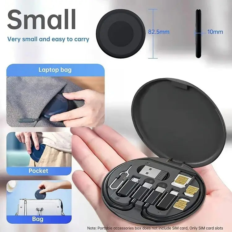 OTG connector box with cable