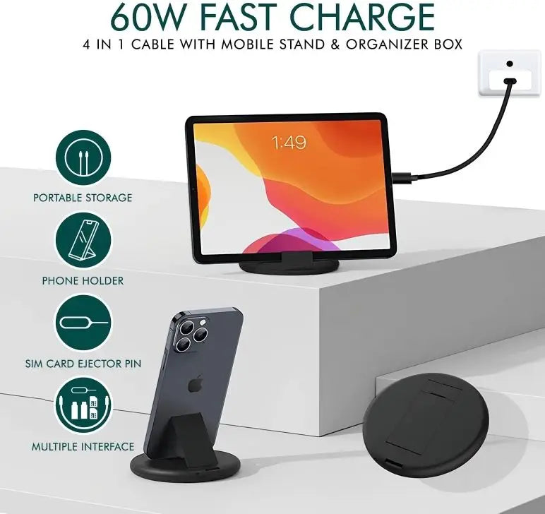 OTG connector box with cable